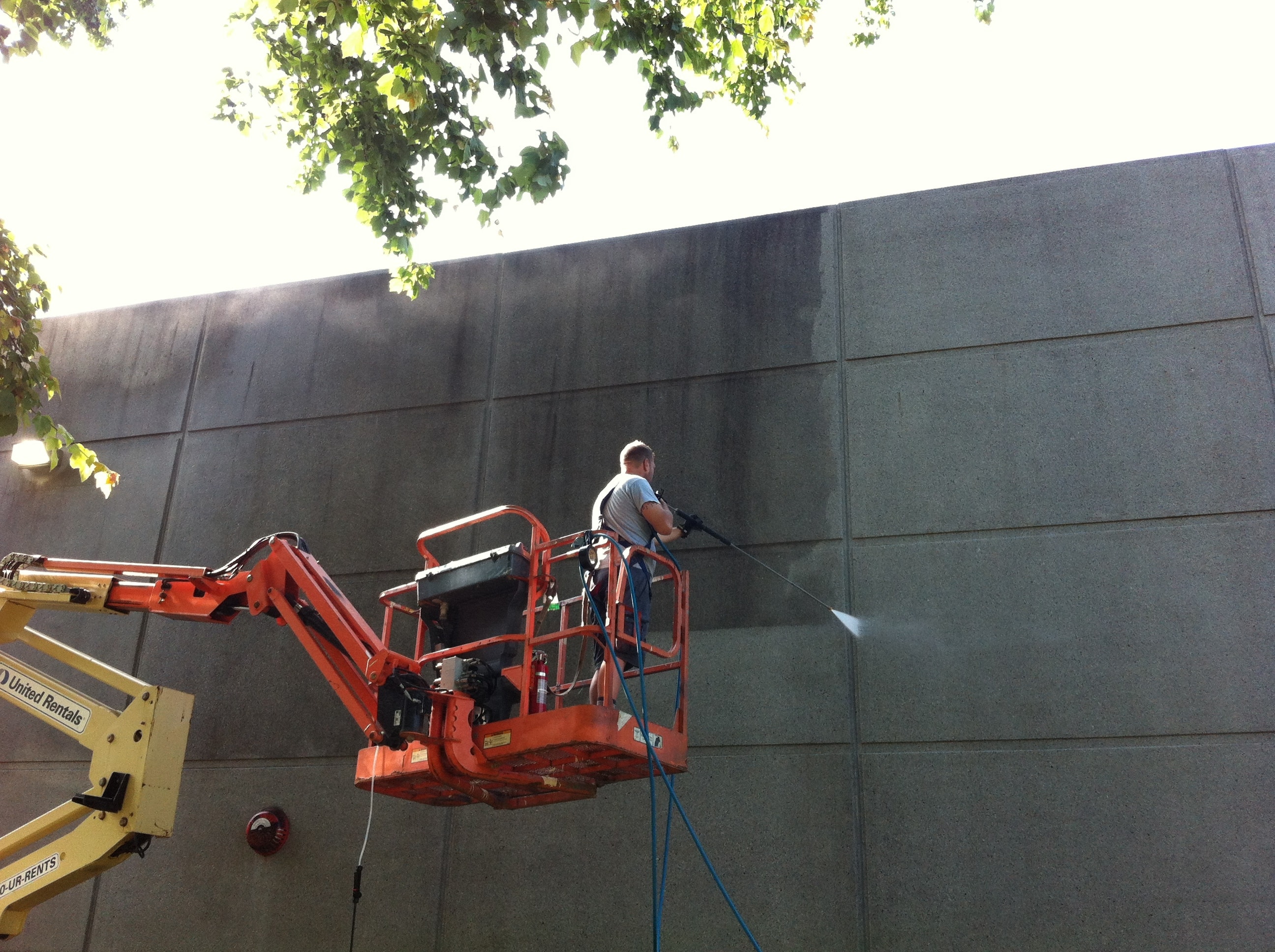 Commercial Pressure Washing project 3
