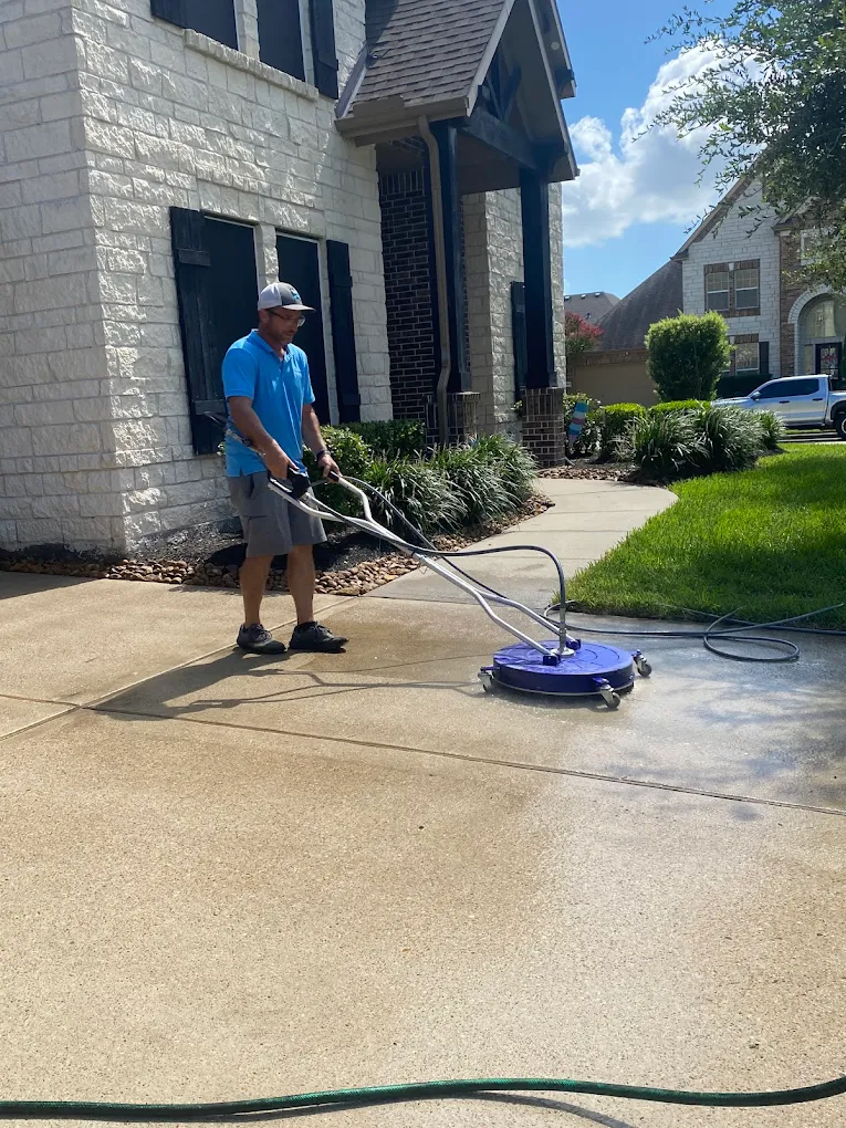 Concrete Pressure Washing project 1